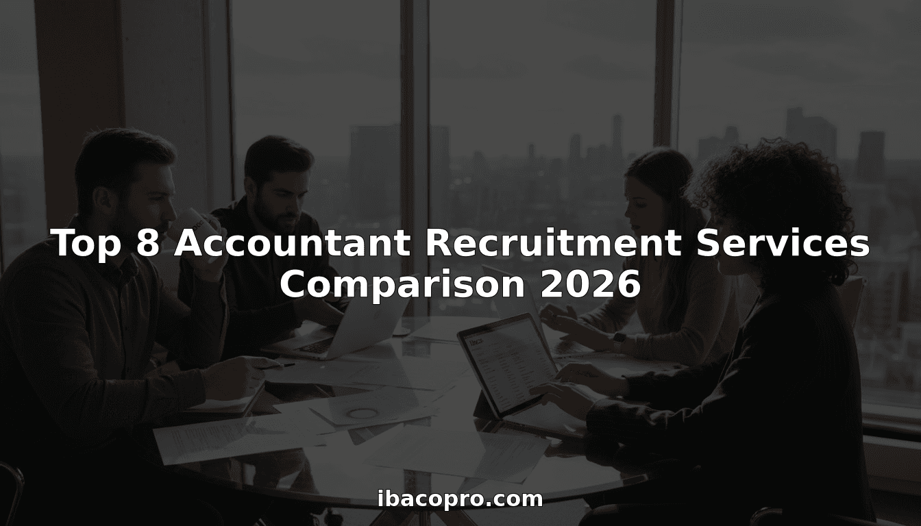 Top 8 Accountant Recruitment Services Comparison 2026